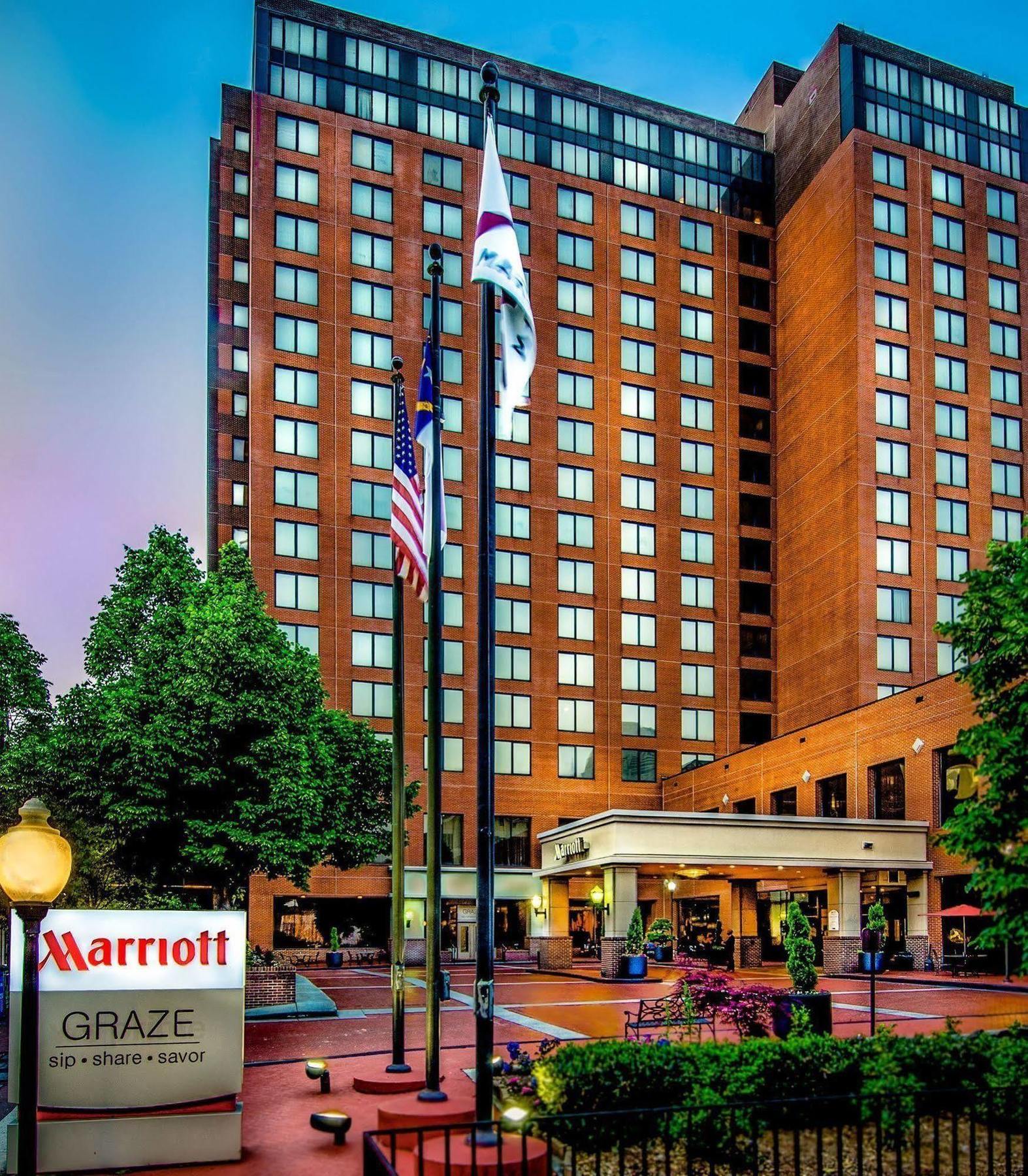 Winston-Salem Marriott Hotell Eksteriør bilde