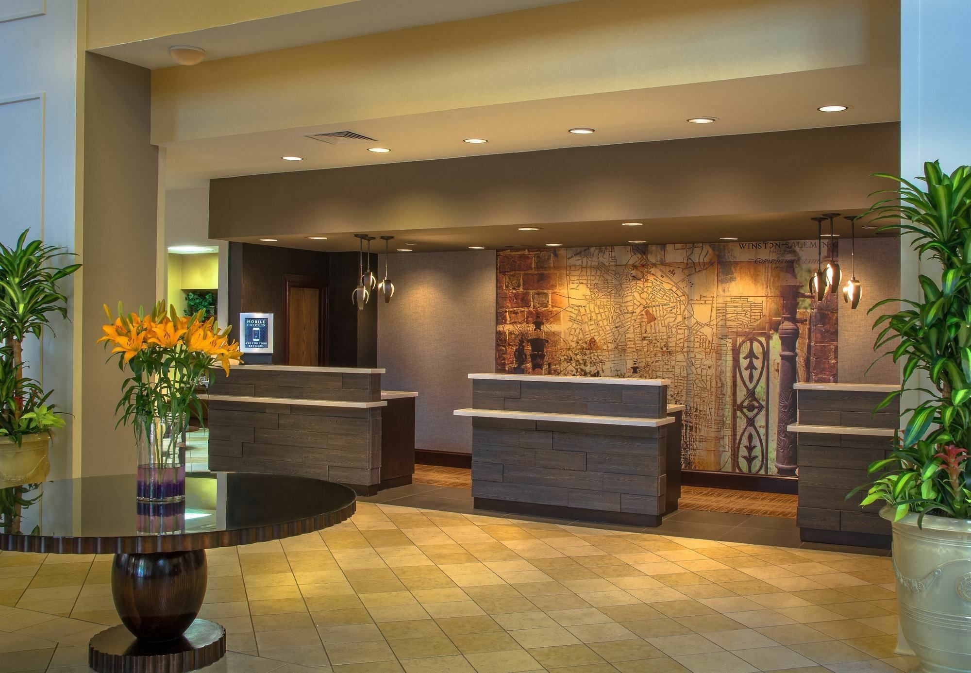 Winston-Salem Marriott Hotell Eksteriør bilde